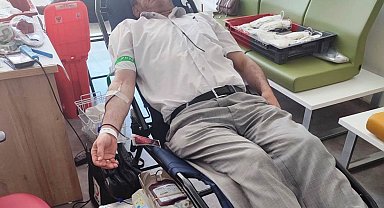 Hisarcık'ta kan bağışı kampanyası