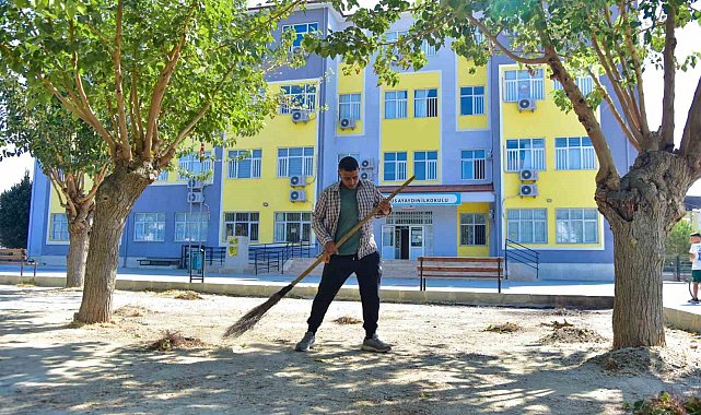 İncirliova'da okullar eğitime hazırlanıyor