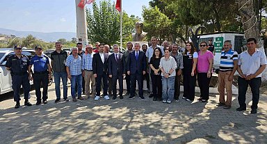 İzmir Valisi Süleyman Elban'dan Tire'ye destek ziyareti