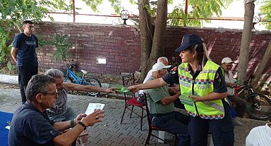 Jandarma Akseki'de trafik eğitimi verdi