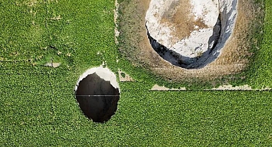 Kabus oldu: Evlerin dibinde çıkıyor, sayıları da arttı! Obruk tedirginliği...