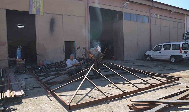 Kahramankazan Belediyesinden kapsamlı bakım çalılması