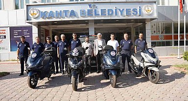 Kahta Belediyesi Motorize Zabıta Ekibi kurdu
