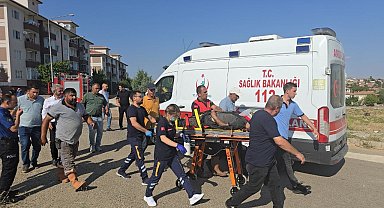 Kanalizasyon hattındaki metan gazı 2 işçiyi hastanelik etti