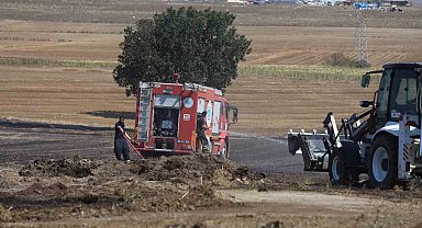 Kapaklı'da 30 dekar tarım arazisi kül oldu