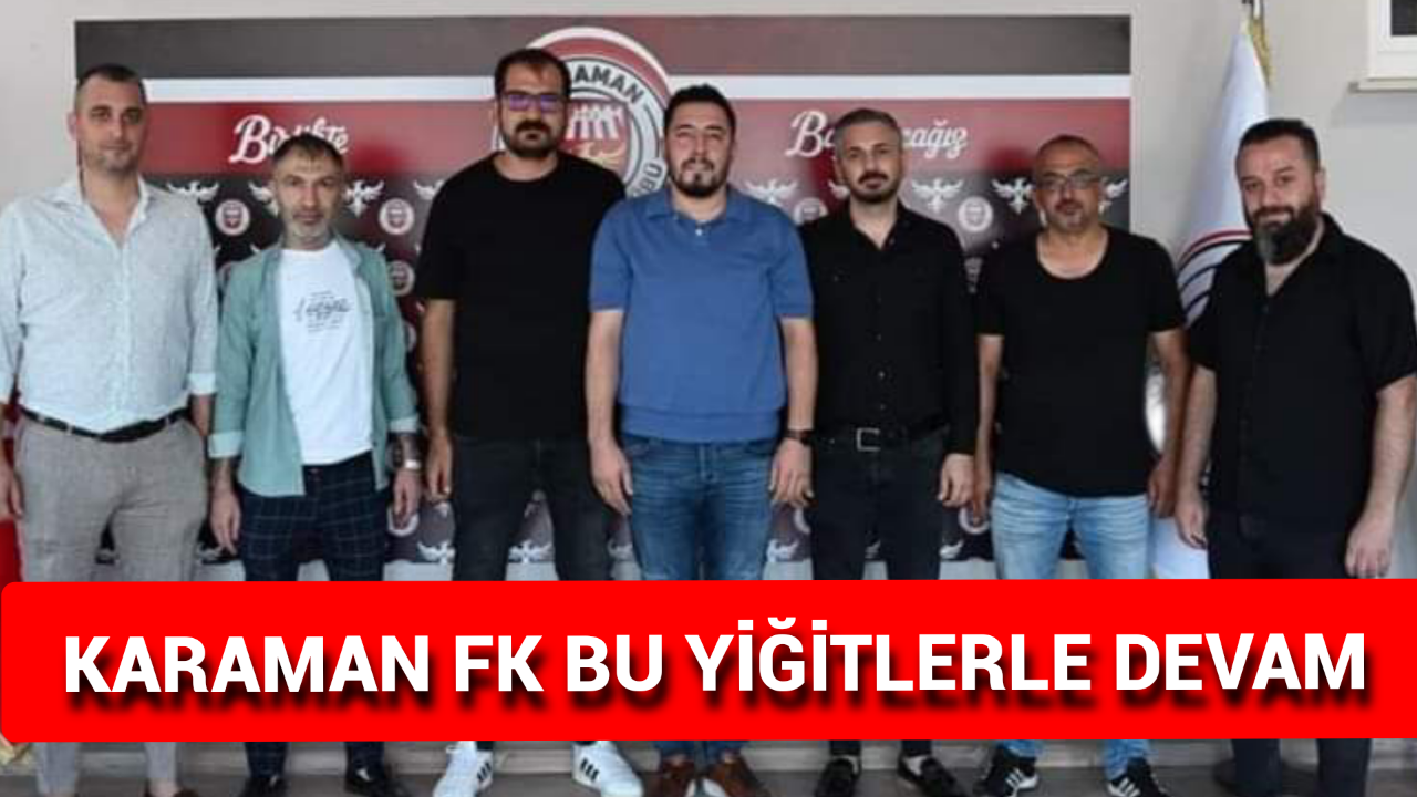 Karaman FK Yeni Yönetim İle Devam