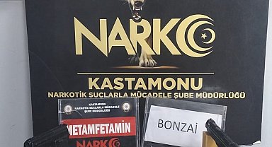 Kastamonu'da uyuşturucu madde ile yakalanan 2 şahıs gözaltına alındı