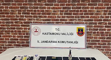 Kastamonu'da uyuşturucu operasyonu: 2 gözaltı
