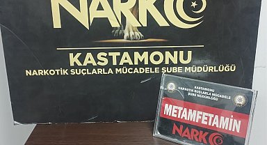 Kastamonu'da uyuşturucuyla yakalanan 2 kişi gözaltına alındı