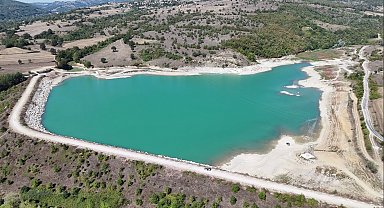 Kavak ilçesinin 30 günlük suyu kaldı