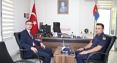 Kaymakam Ardal, güvenlik ve asayiş konuları hakkında bilgi aldı