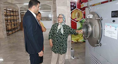 Kaymakam Demirel: "Üreten kadınlarımıza her zaman destek olacağız"