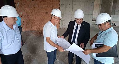 Kaymakam Sağlam, Hükümet Konağı'nı inceledi