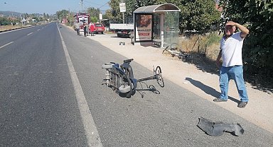 Kazada ağır yaralanan yaşlı adam hastanede hayatını kaybetti