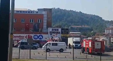 Kdz. Ereğli Diş Hastanesi'nde yangın paniği