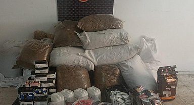 Kırıkkale'de kaçak tütün ve alkol ticareti operasyonu: 25 şüpheliye adli işlem