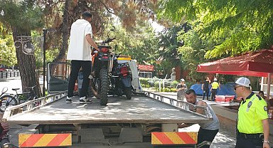 Kırklareli'nde trafik denetimlerinde 2 bin 215 araç kontrol edildi