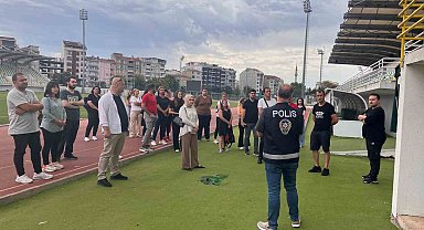 Kırklarelispor maçları öncesinde özel güvenlik görevlilerine eğitim