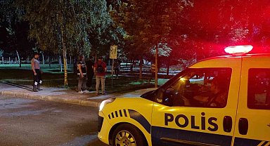 Kırşehir polisi parklarda denetim yaptı