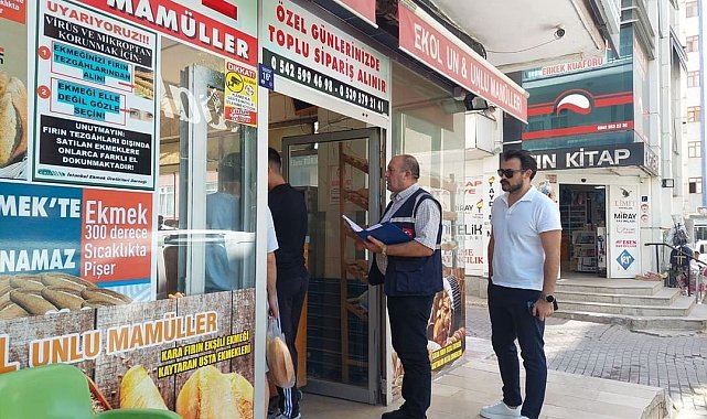 Kırşehir'de ekipler ekmekte fahiş fiyat denetimi yaptı