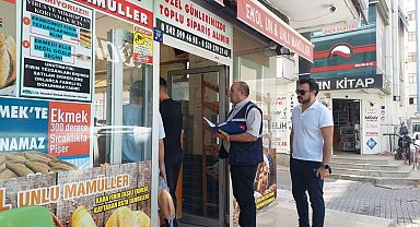 Kırşehir'de ekipler ekmekte fahiş fiyat denetimi yaptı