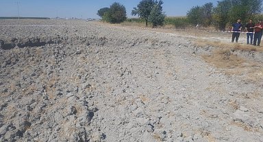 Konya'da yeni obruk oluştu