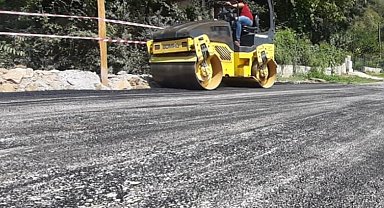 Köy yollarında çalışmalar sürüyor