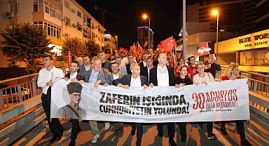 Küçükçekmece'de 30 Ağustos Zafer Bayramı coşkuyla kutlandı