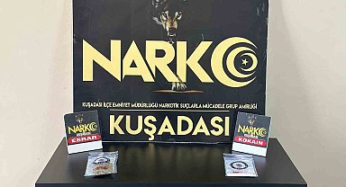 Kuşadası'nda kargo ile uyuşturucu sevkiyatını polis önledi