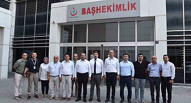 Kuşadası'ndaki sağlık çalışmaları yerinde incelendi