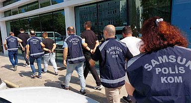 Kuyumcudan 10 milyon lira haraç isteyen suç örgütüne operasyon: 7 gözaltı