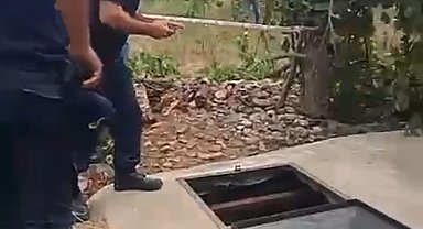Kuyuya inen iki kişinin cansız bedenine ulaşıldı