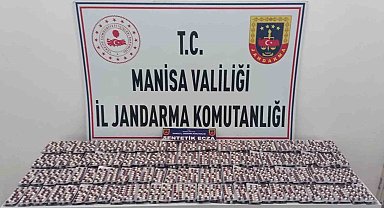 Manisa'da binlerce sentetik ecza hapı ele geçirildi