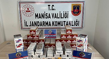 Manisa'da kaçak sigara operasyonu: İşyerinden 11 bin sarma sigara çıktı