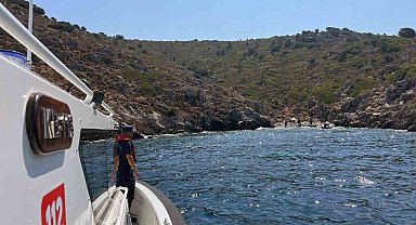 Marmaris Atabol koyunda 15 düzensiz göçmen yakalandı