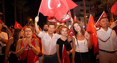 Marmaris'te 30 Ağustos Zafer Bayramı coşkuyla kutlandı