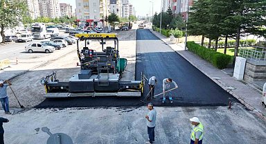 Melikgazi Belediyesi Fatih Sultan Mehmet Bulvarı'nı yeniliyor