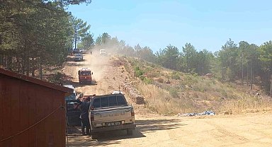 Menteşe'deki orman yangına ekiplerden hızlı müdahale