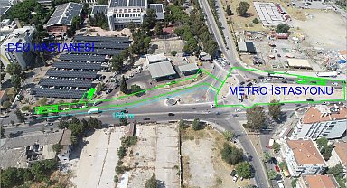 Metro çıkışı ile hastane arasına 160 metrelik yaya tüneli