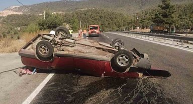Milas-Yatağan Karayolu'nda trafik kazası: 1 kişi ağır yaralandı