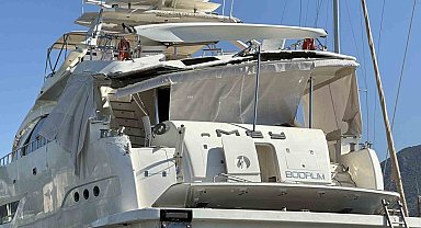 Milyon dolarlık yatın çarptığı motoryatın kaptanı Demir: "Yat karaya da vurabilirdi ama bizim yatımıza çarpmayı tercih etti"