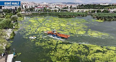 Mogan Gölü'nde başlatılan kapsamlı temizlik çalışmaları büyük oranda tamamlandı