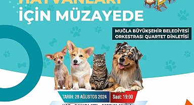 Muğla Büyükşehirden sokak hayvanları yararına müzayede