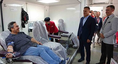 Muğla'da 17 Ağustos Depremi'nin yıl dönümünde kan bağışı kampanyası