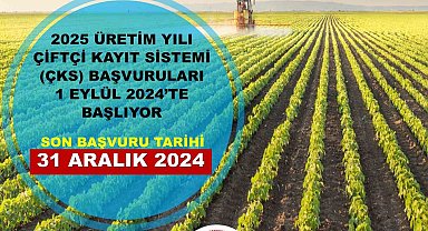 Niğdeli çiftçilere ÇKS uyarısı