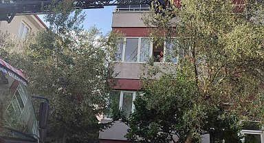 Ocakta unutulan yemek paniğe sebep oldu
