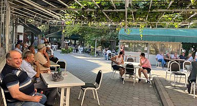 Olayın şokunu atlatamayan vatandaşlar o parkta tedirgin