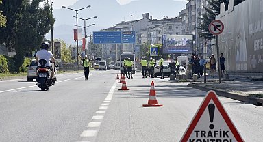 Ordu'da bir haftada 15 binden fazla araç denetlendi