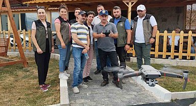 Orman şeflerine dron eğitimi