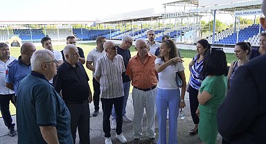 Ortaköy Er Meydanı 9. Yuntdağı Yağlı Pehlivan Güreşlerine hazırlanıyor